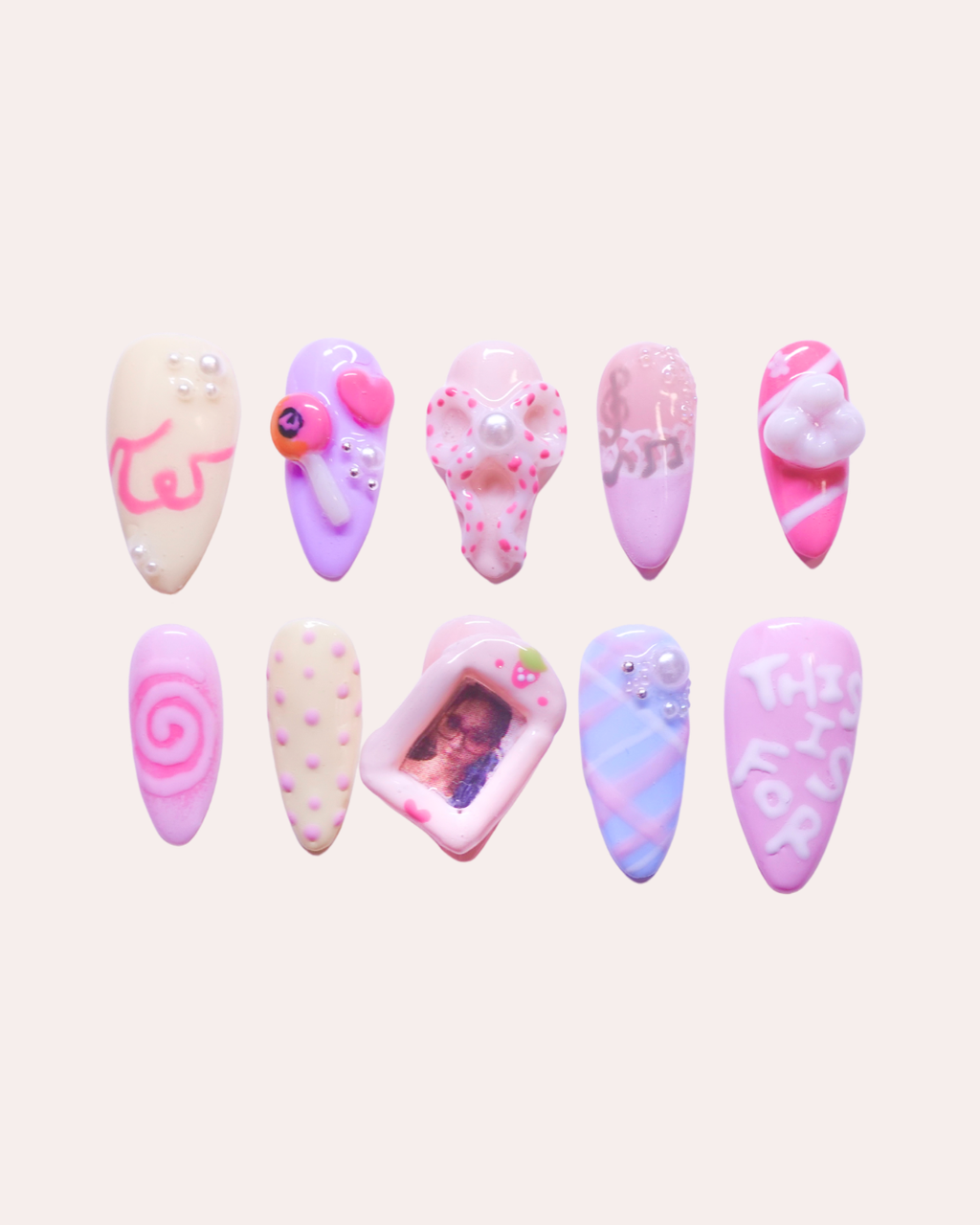 THIS IS FOR - Twice Inspired Nails