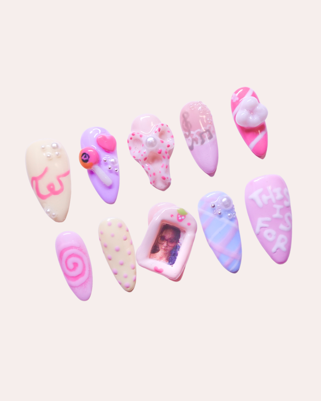 THIS IS FOR - Twice Inspired Nails