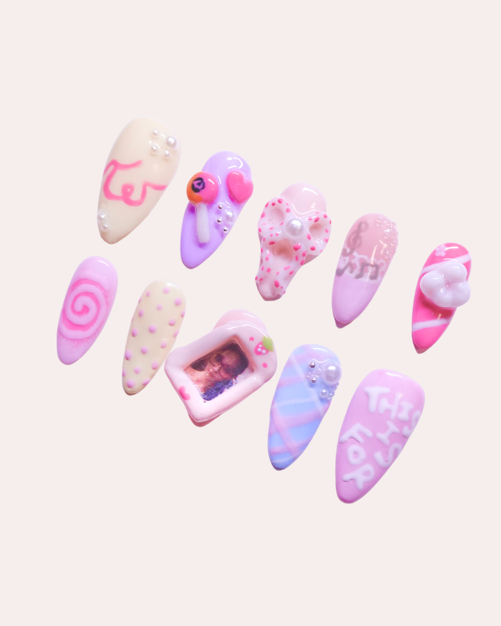THIS IS FOR - Twice Inspired Nails