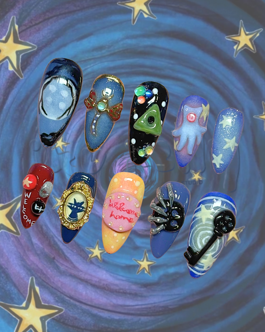Twitchy Witchy Buttons