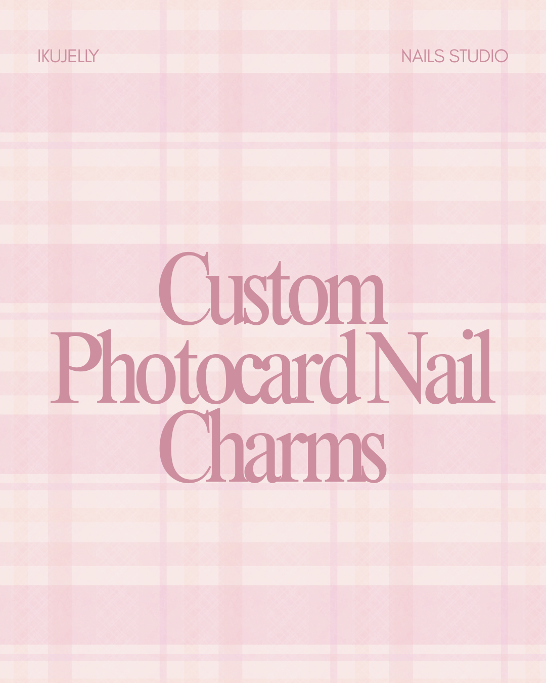 Custom Photocard Nail Charms
